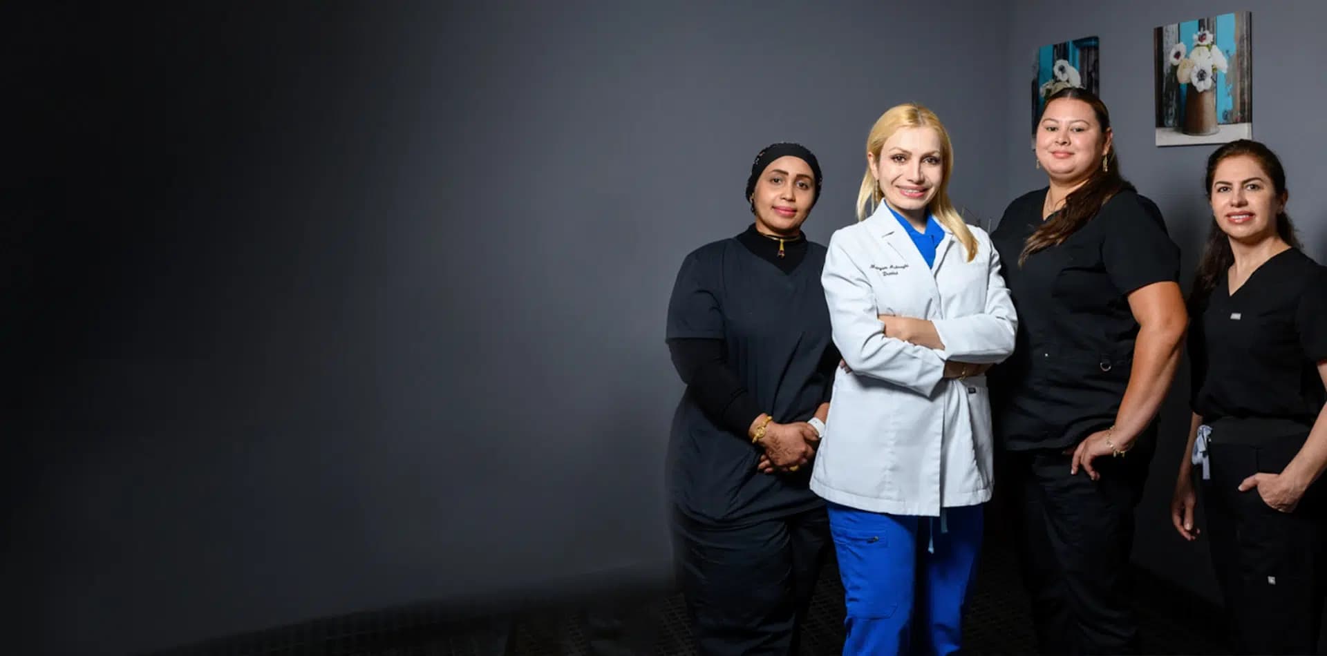 Dr. Maryam Ashraghi and the Alpine Dental team