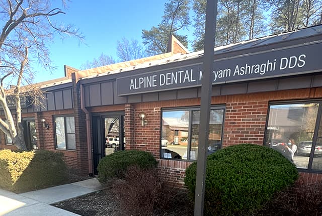 Alpine Dental office at 9255 Old Keene Mill Rd, Burke VA